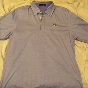 Masters Clubhouse Collection Purple Polo Shirt